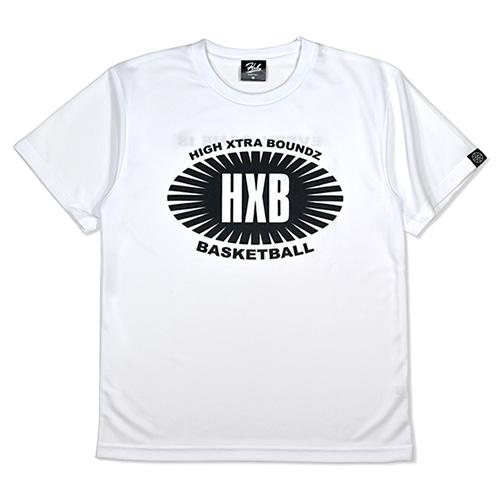 HXB ドライTEE 【CORE】 WHITE×BLACK