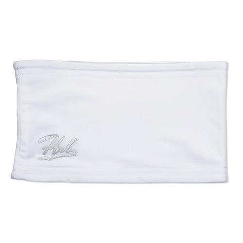 HXB STRECH HEADBANDZ 【UNDER LINE】 WHITE