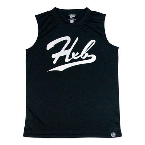 HXB 【DRY NOSLEEVE】 UNDER LINE / BLACK