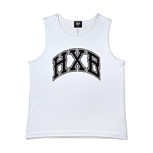 HXB AERO TANKTOP 【WARP】 WHITE×BLACK