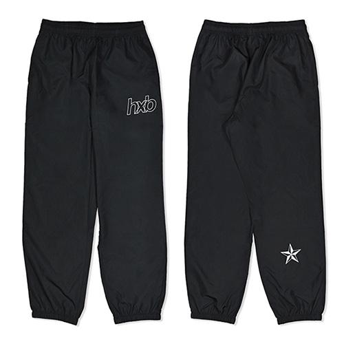 HXB PISTE PANTS 【TRAD STAR】  BLACK