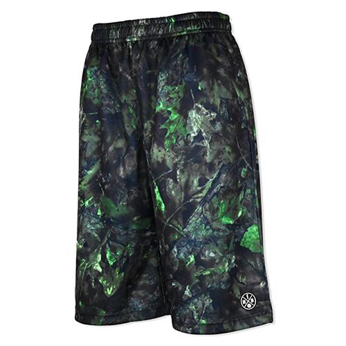 HXB Graphic Mesh Pants 【GREEN WITHERED】