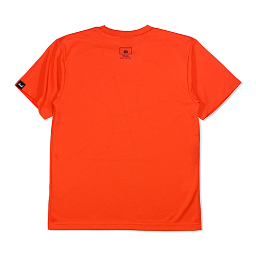 HXB ドライTEE 【CONNECT & COLOR】 DEEP ORANGE×BLACK