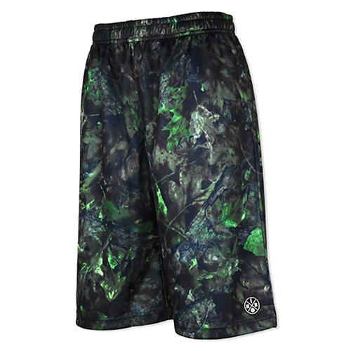 HXB Graphic Mesh Pants 【GREEN WITHERED】