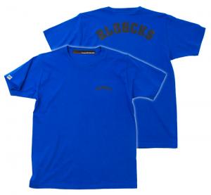 SALE!! HUGEBLOCKS 【BLOOCKS T-shirt】 LOYAL BLUE