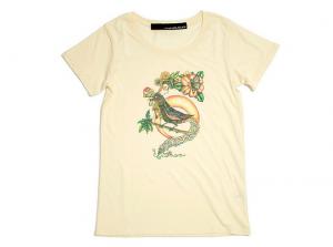 HUGEBLOCKS 【KTP bird Ladys T-shirt】 BABY YELLOW