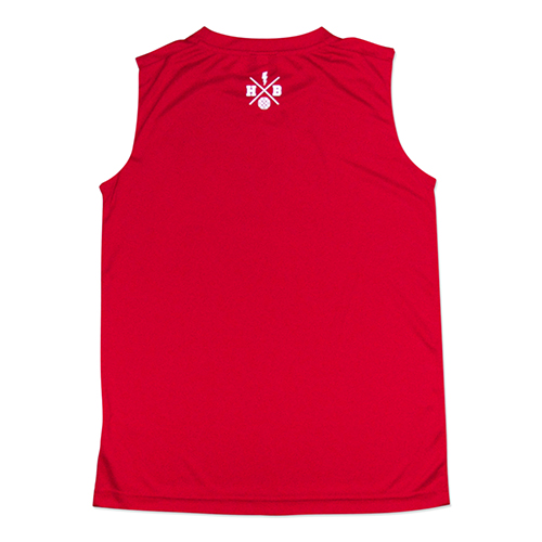 HXB 【DRY NOSLEEVE】 UNDER LINE / RED