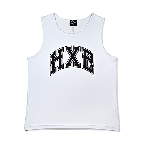 HXB AERO TANKTOP 【WARP】 WHITE×BLACK