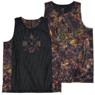 HXB × HITH Reversible Mesh Tank【BROWN WITHERED】
