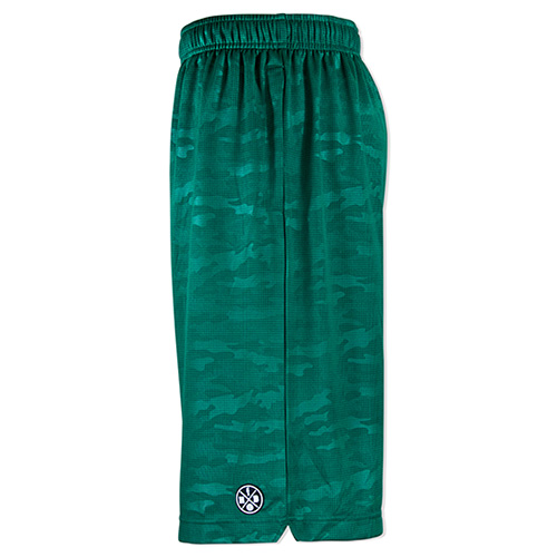 CAMO EMBOSS MESH PANTS GREEN