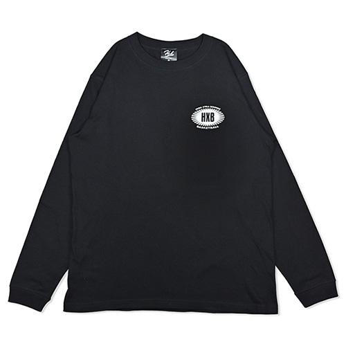 HXB コットン ロンTEE 【CORE】 BLACK×WHITE