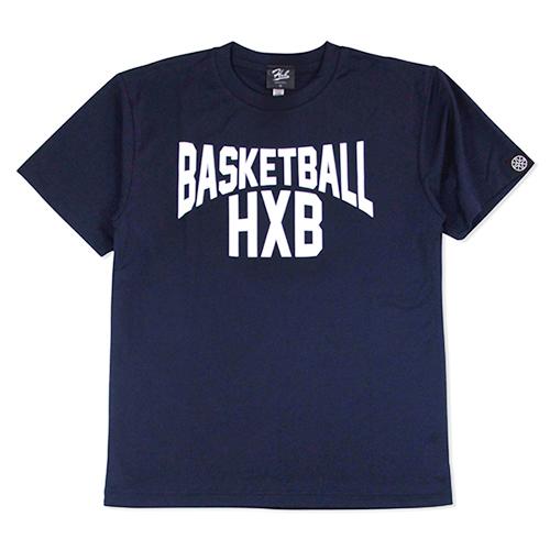 HXB ドライTEE 【LENON】 NAVY×WHITE