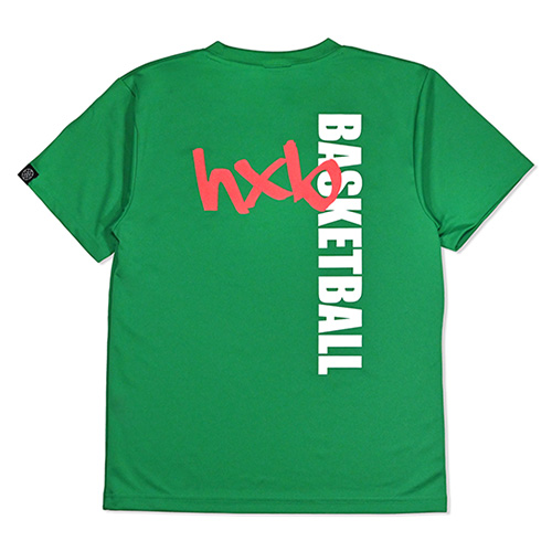 HXB ドライTEE 【Signture】 GREEN×WHITE+RED