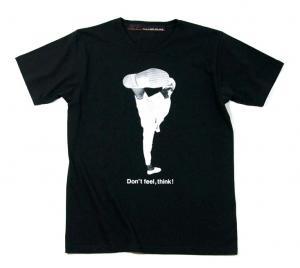  SALE!! HB 【Don't feel, think! T-shirt】 BLACK