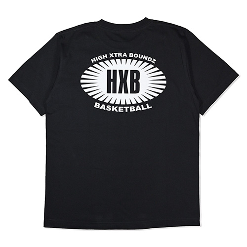 HXB コットンTEE 【CORE】 BLACK×WHITE