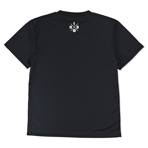 HXB×NEGO6 ドライTEE 【Let's Traveling】 BLACK