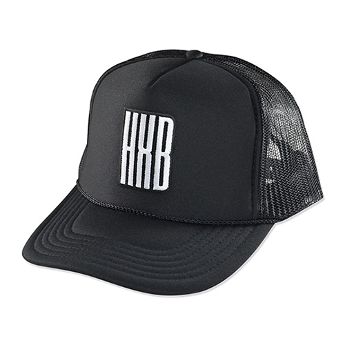 HXB MESH CAP 【SLENDER】 BLACK
