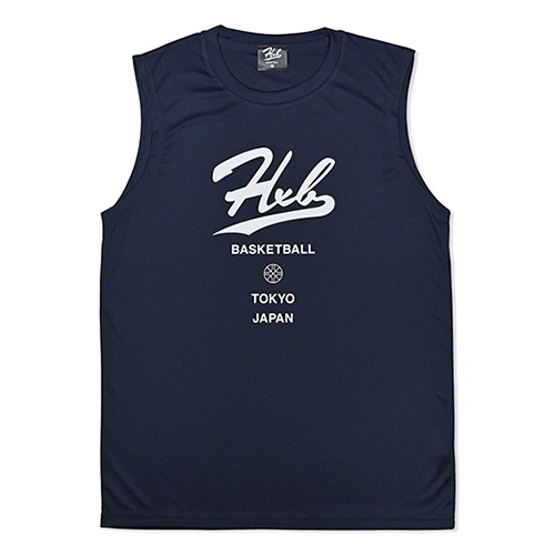 HXB ドライノースリーブ 【COLUMN】 NAVY×WHITE
