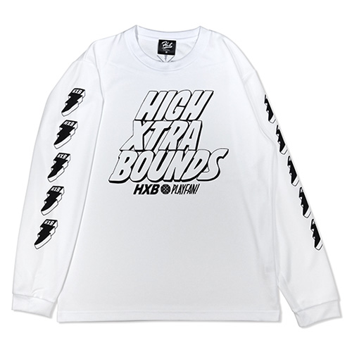  HXB×RAGELOW DRY L.S.TEE 【HIGH XTRA BOUNDS】 WHT